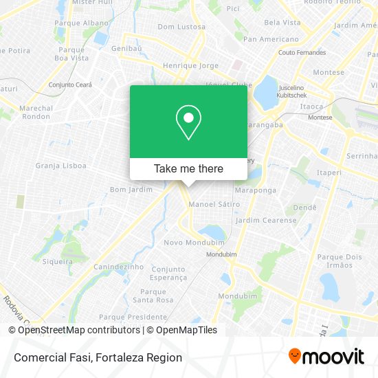 Comercial Fasi map