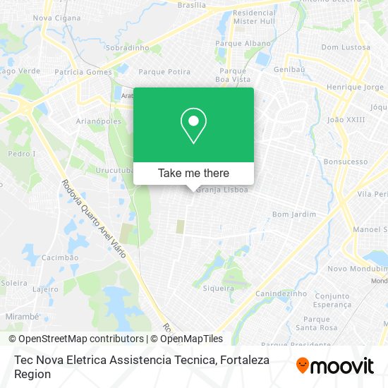 Tec Nova Eletrica Assistencia Tecnica map