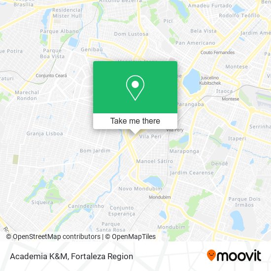 Mapa Academia K&M