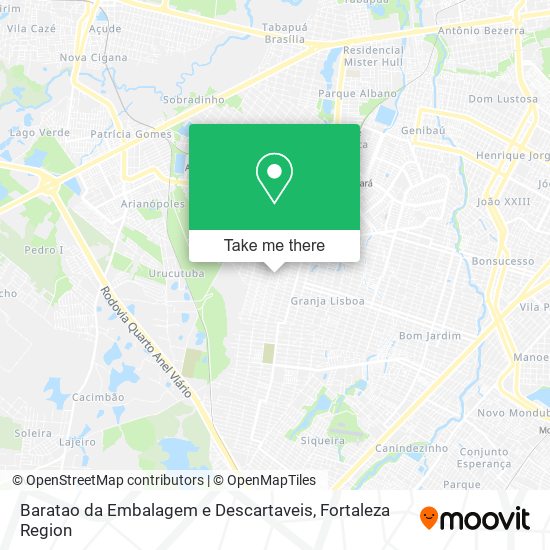 Mapa Baratao da Embalagem e Descartaveis