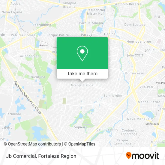 Jb Comercial map