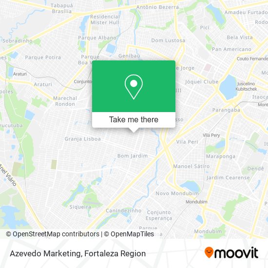 Azevedo Marketing map