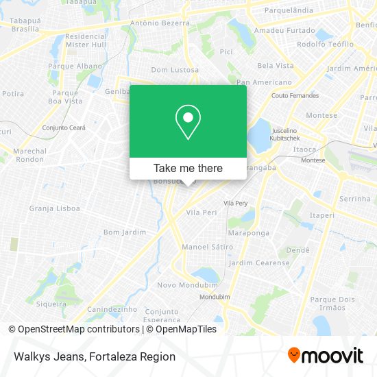 Walkys Jeans map