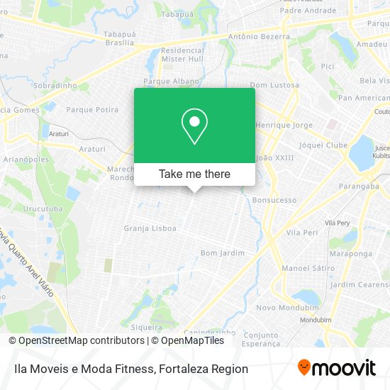 Ila Moveis e Moda Fitness map