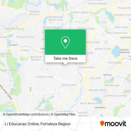 Li Educacao Online map