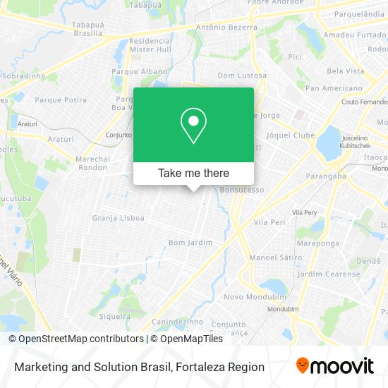 Marketing and Solution Brasil map