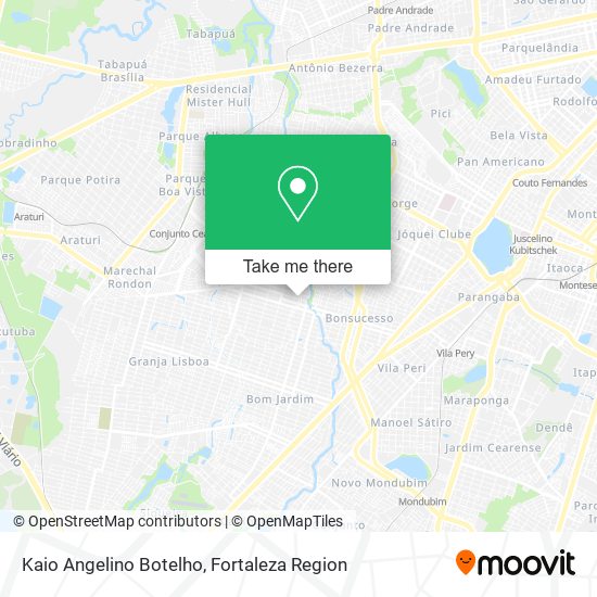 Kaio Angelino Botelho map