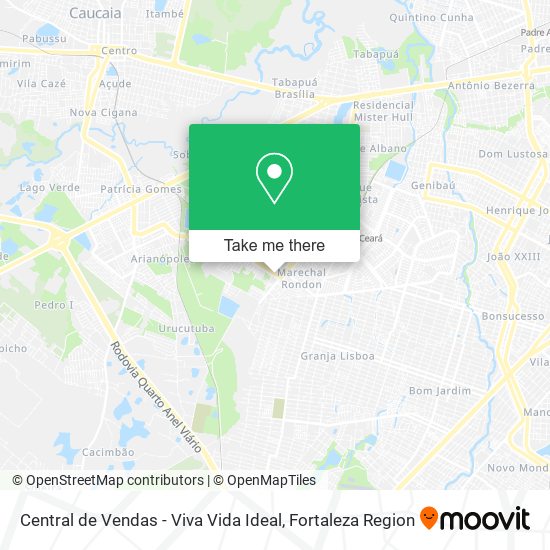 Central de Vendas - Viva Vida Ideal map