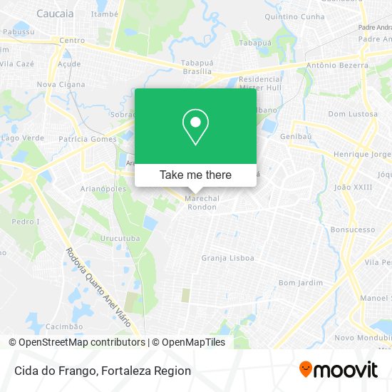 Cida do Frango map