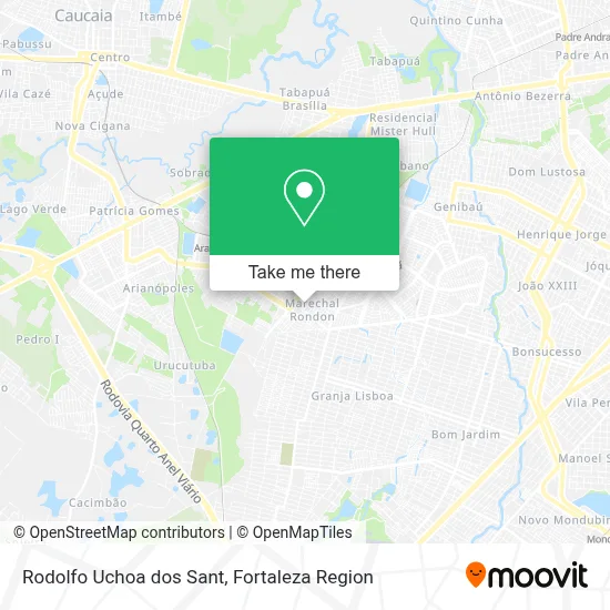 Rodolfo Uchoa dos Sant map