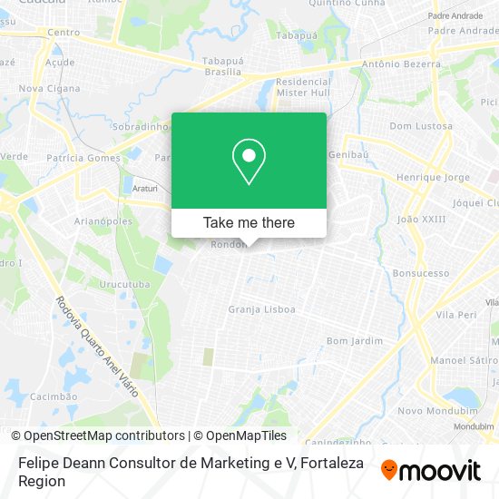 Felipe Deann Consultor de Marketing e V map