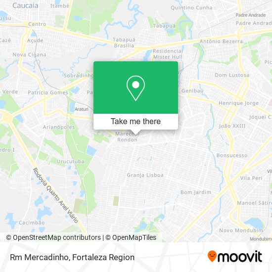 Rm Mercadinho map