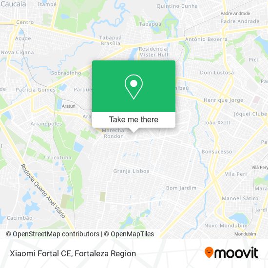 Mapa Xiaomi Fortal CE