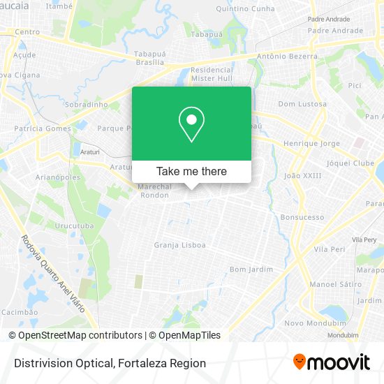 Mapa Distrivision Optical