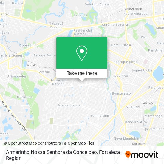 Armarinho Nossa Senhora da Conceicao map