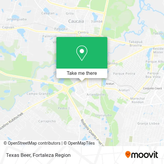 Texas Beer map