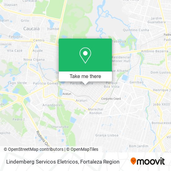 Lindemberg Servicos Eletricos map