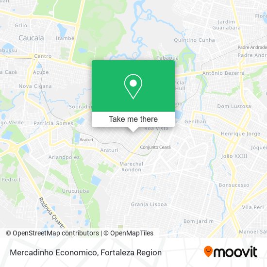 Mercadinho Economico map