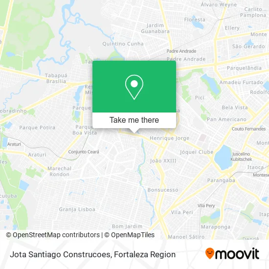 Jota Santiago Construcoes map