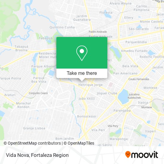 Vida Nova map