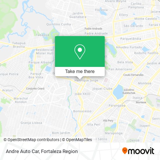 Andre Auto Car map