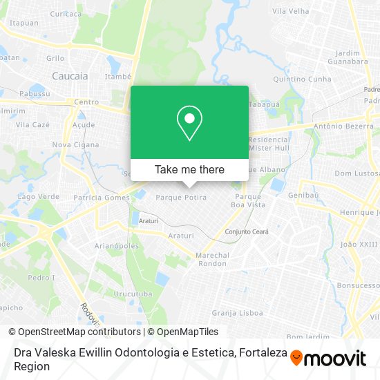 Dra Valeska Ewillin Odontologia e Estetica map