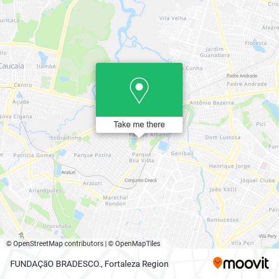 FUNDAÇãO BRADESCO. map