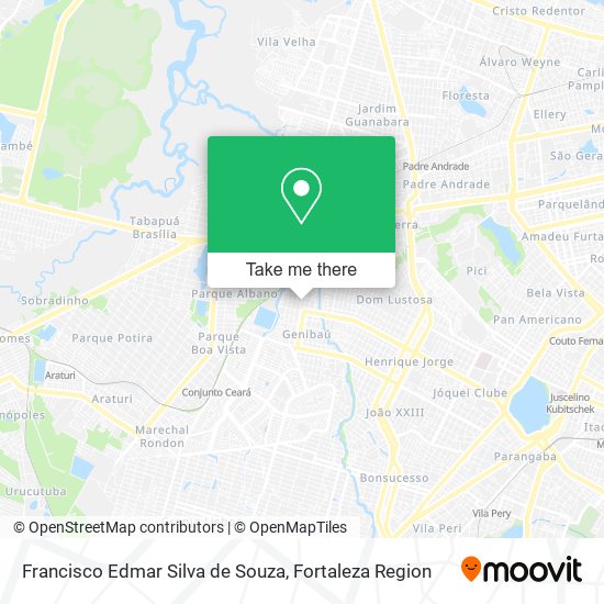 Francisco Edmar Silva de Souza map