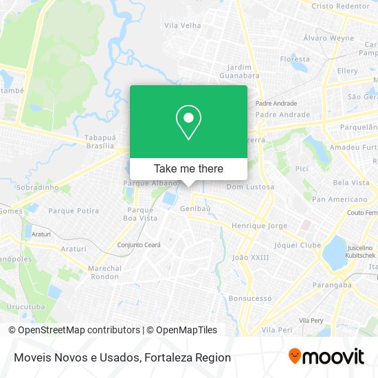 Moveis Novos e Usados map