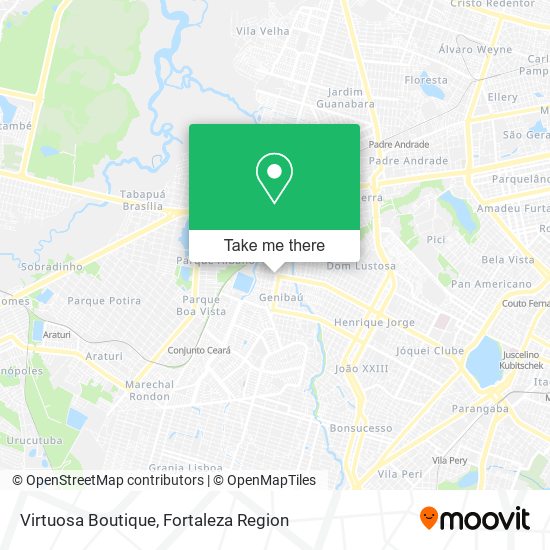 Virtuosa Boutique map