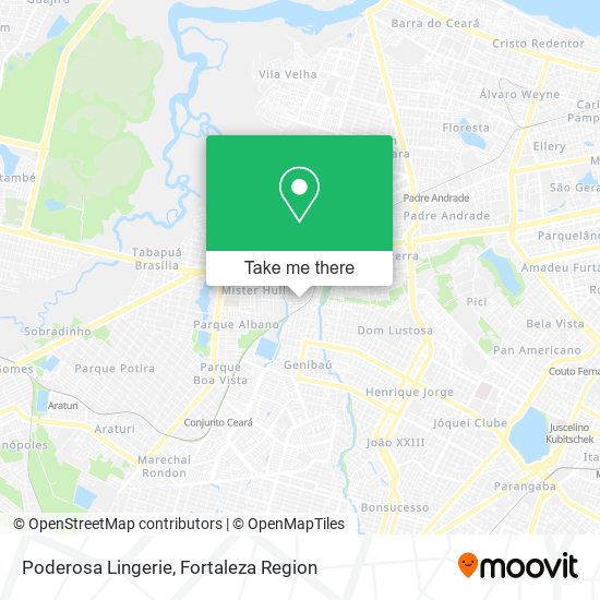 Poderosa Lingerie map