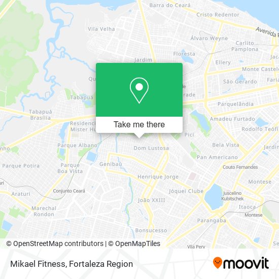 Mikael Fitness map