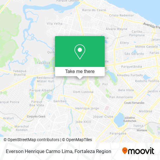 Everson Henrique Carmo Lima map