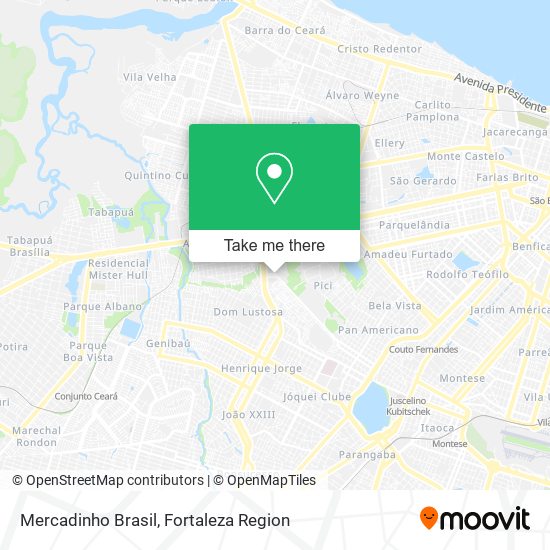 Mapa Mercadinho Brasil