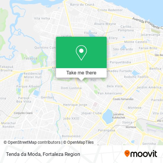 Tenda da Moda map