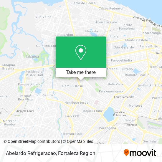 Abelardo Refrigeracao map