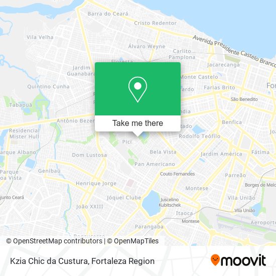 Mapa Kzia Chic da Custura