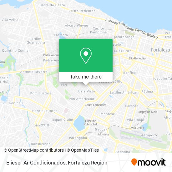 Mapa Elieser Ar Condicionados