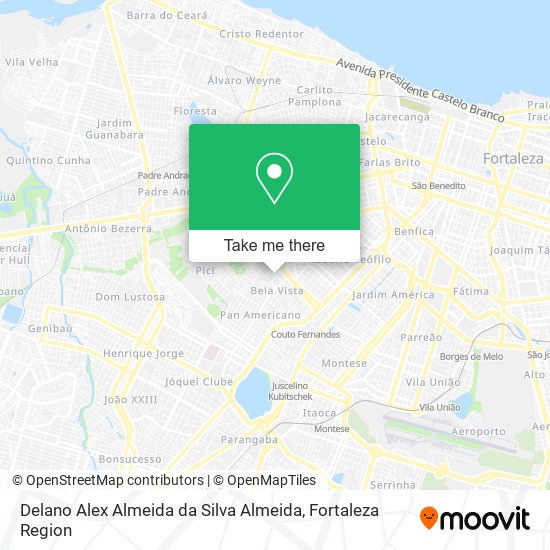 Delano Alex Almeida da Silva Almeida map