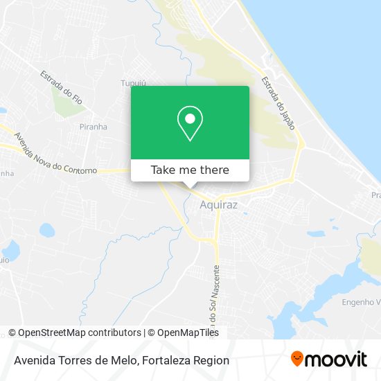 Avenida Torres de Melo map