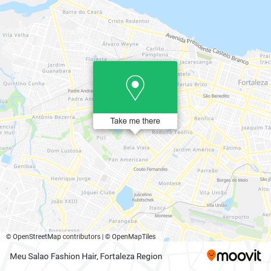 Meu Salao Fashion Hair map