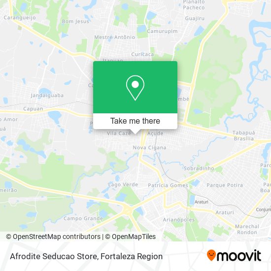 Mapa Afrodite Seducao Store