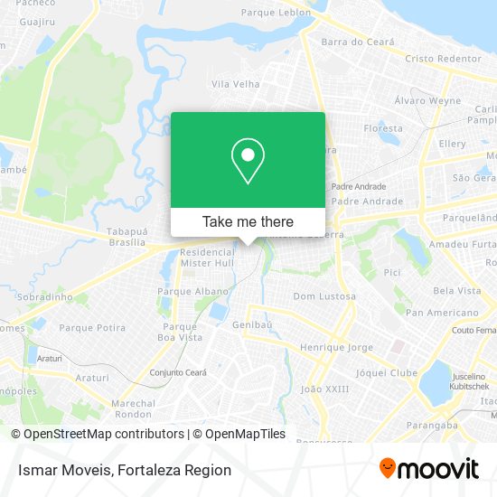 Ismar Moveis map