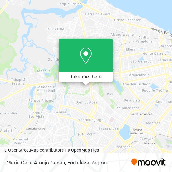 Maria Celia Araujo Cacau map