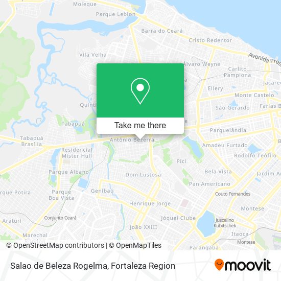 Salao de Beleza Rogelma map