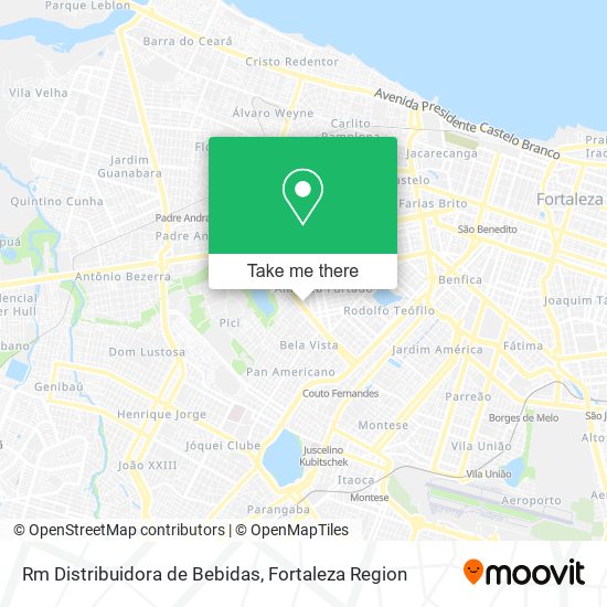 Rm Distribuidora de Bebidas map