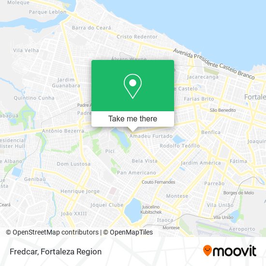 Fredcar map