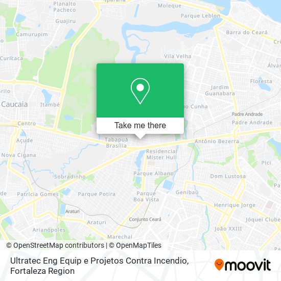 Mapa Ultratec Eng Equip e Projetos Contra Incendio