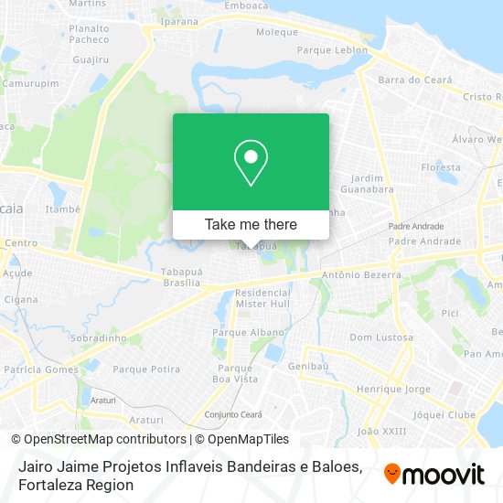 Mapa Jairo Jaime Projetos Inflaveis Bandeiras e Baloes