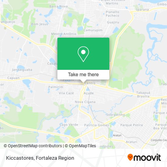 Kiccastores map